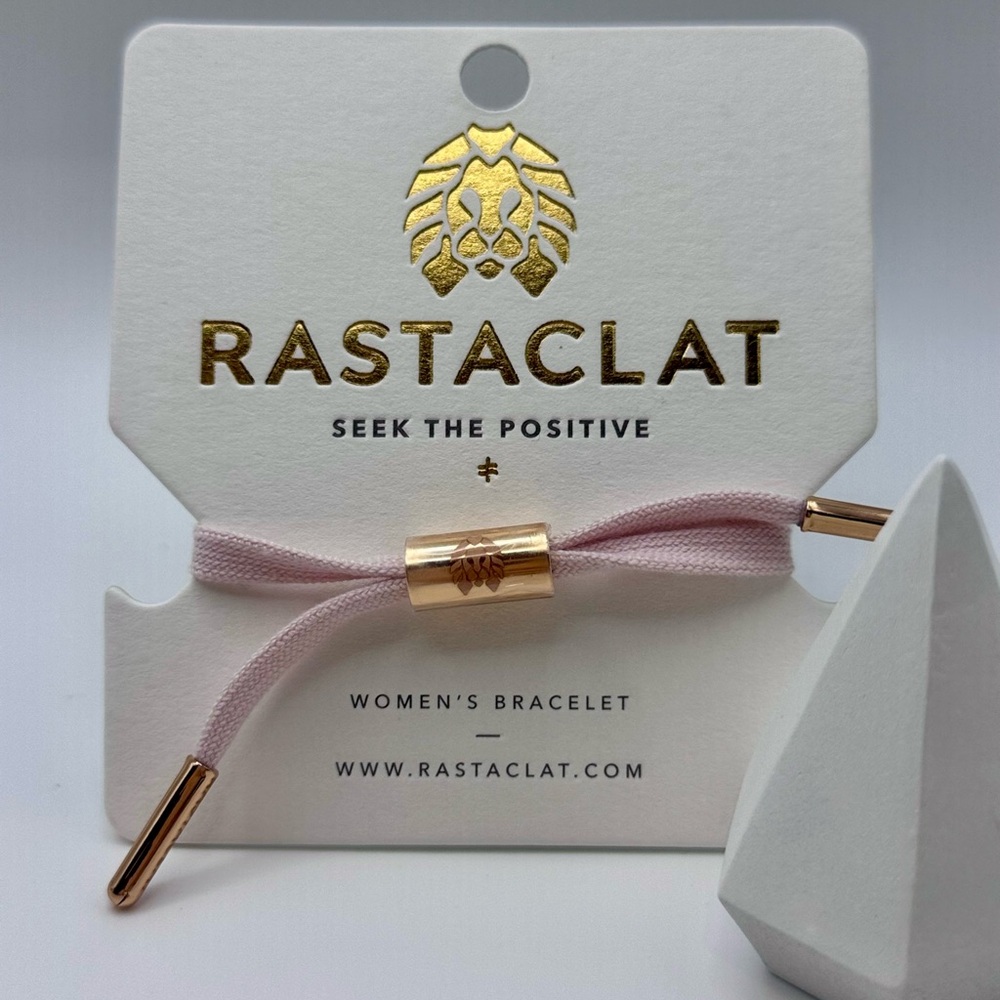 Rastaclat OG Hand Assembled Mary Adjustable Single Lace Bracelet NWT! 💖